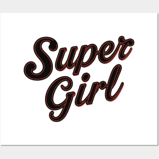 Super Girl Posters and Art